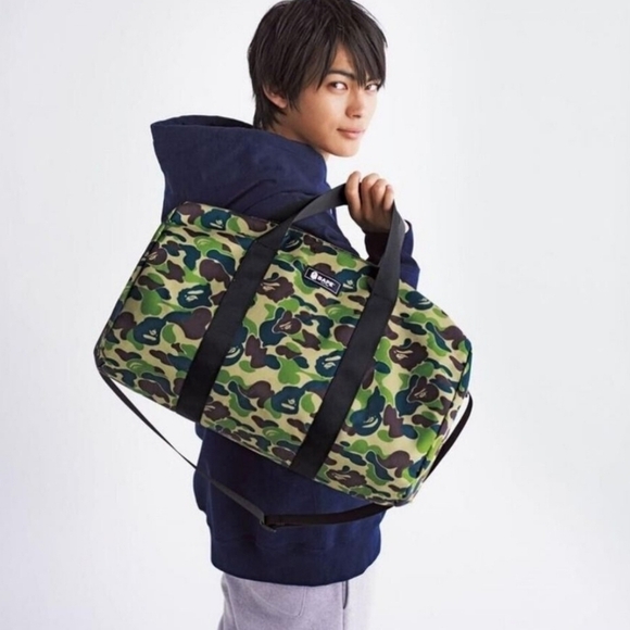 2022 Spring Exclusive Release BAPE large Duffle Bag Very High Quality - Picture 6 of 8